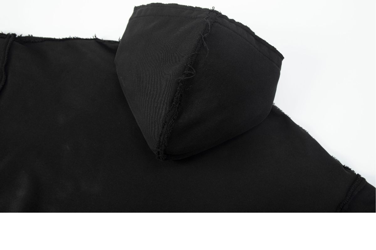 레킴(LEKIM) 레킴 그런지 후드 블랙