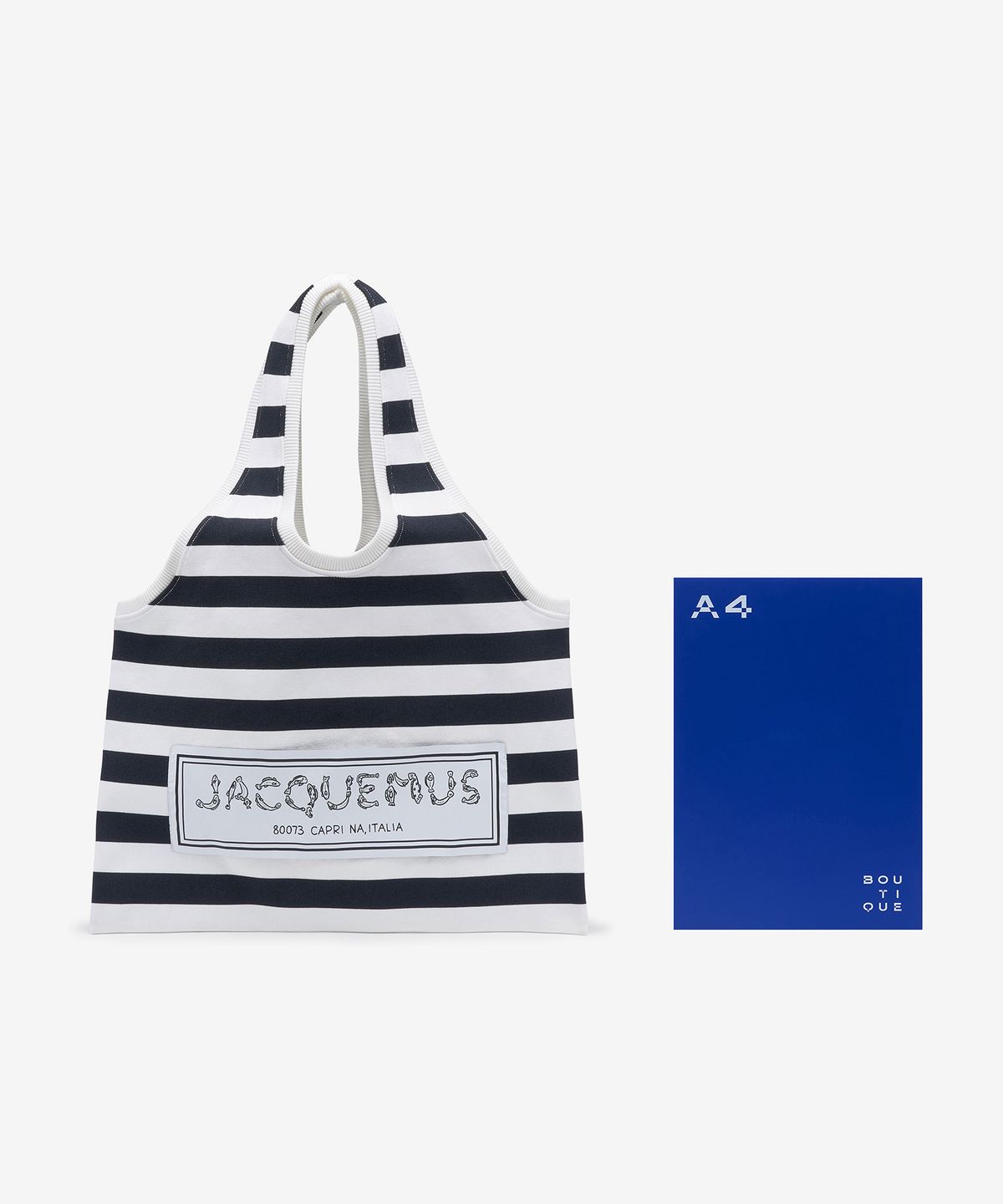 자크뮈스(JACQUEMUS) 르 토트 마르셀 숄더백 - 네이비 / 243BA3762422045