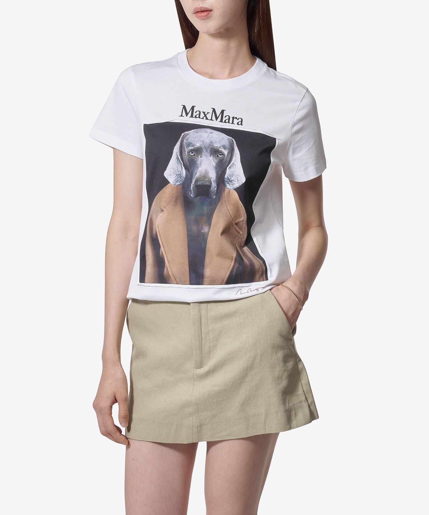 ★Max Mara★ CIPRIA Short Sleeve T-Shirt Camel 2194607160001 MUSINSA | MAXMARA CIPRIA Short Sleeve T-Shirt - Camel