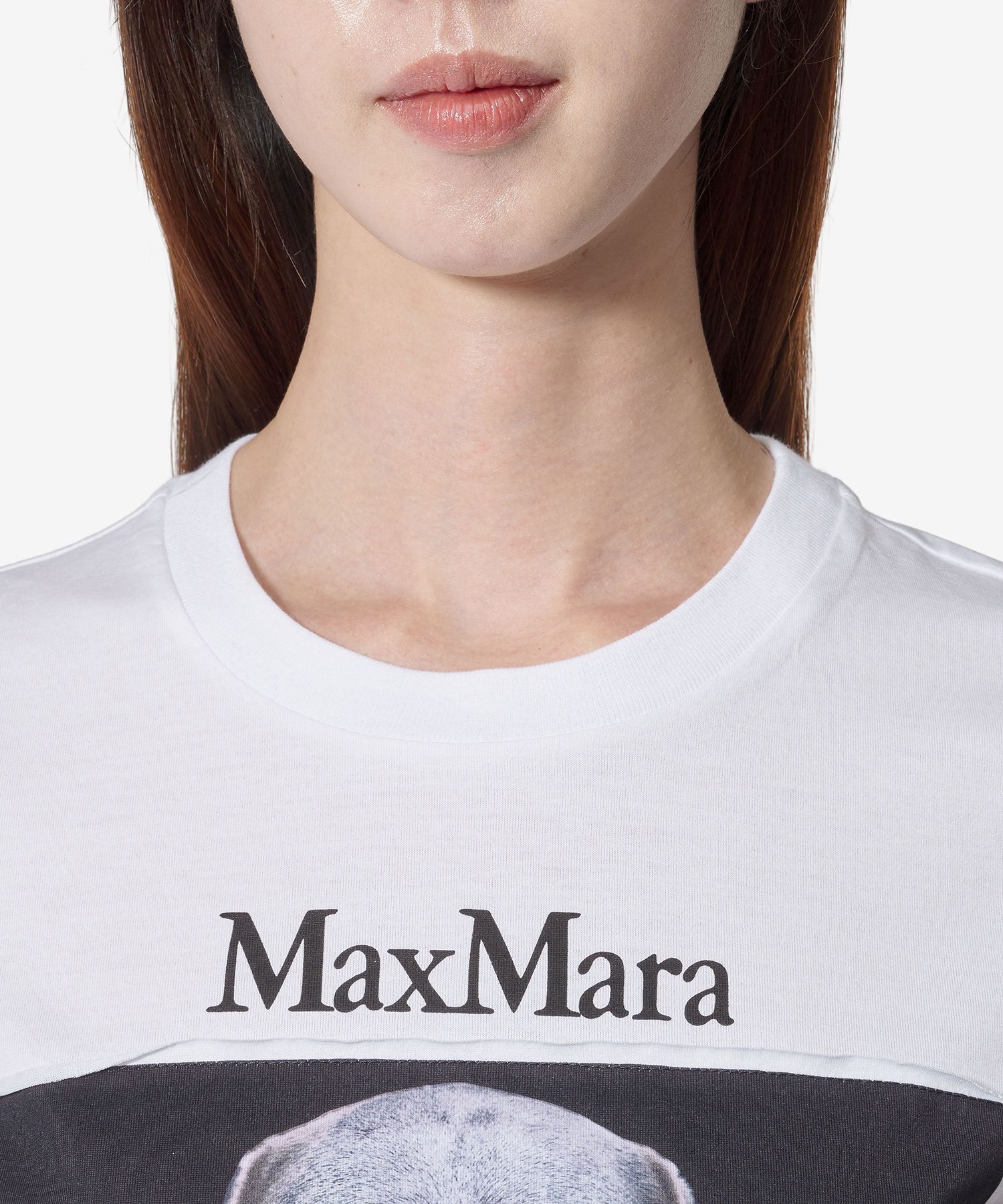 ★Max Mara★ CIPRIA Short Sleeve T-Shirt Camel 2194607160001 Max Mara Cipria T-Shirt Dog 2421946071600.13054-016 CAMMELL