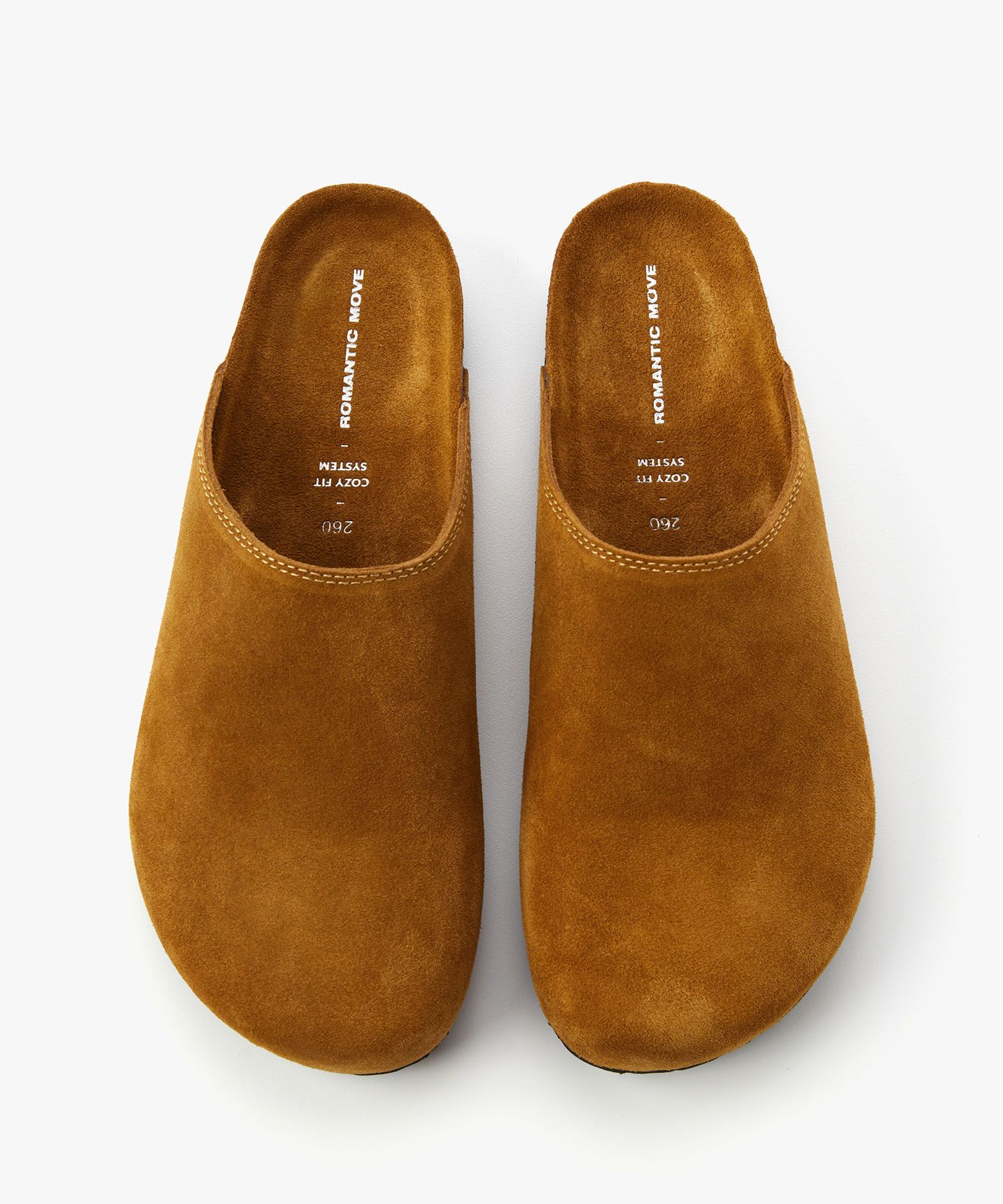 【ROMANTIC MOVE】ACORN SUEDE SLIDE MUSINSA | ROMANTIC MOVE Acorn Suede Slide R24B401