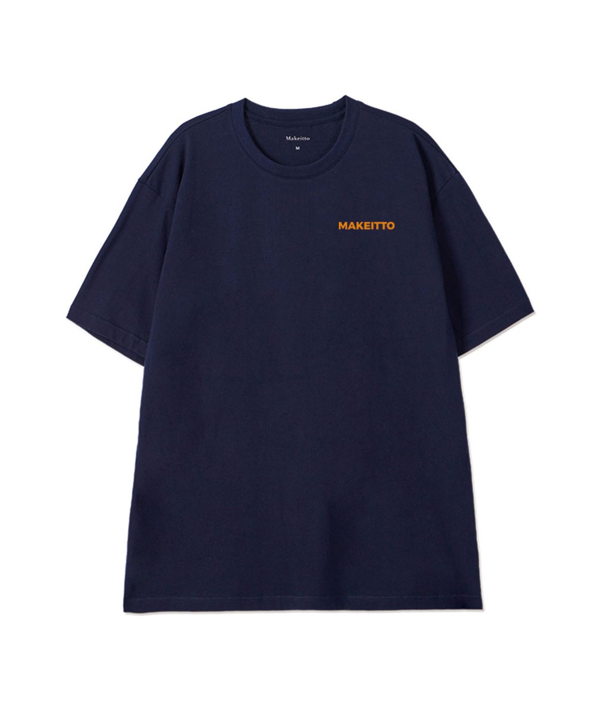 메이킷투(MAKEITTO) [URBAN LETTERING] CREW NECK TEE_NAVY