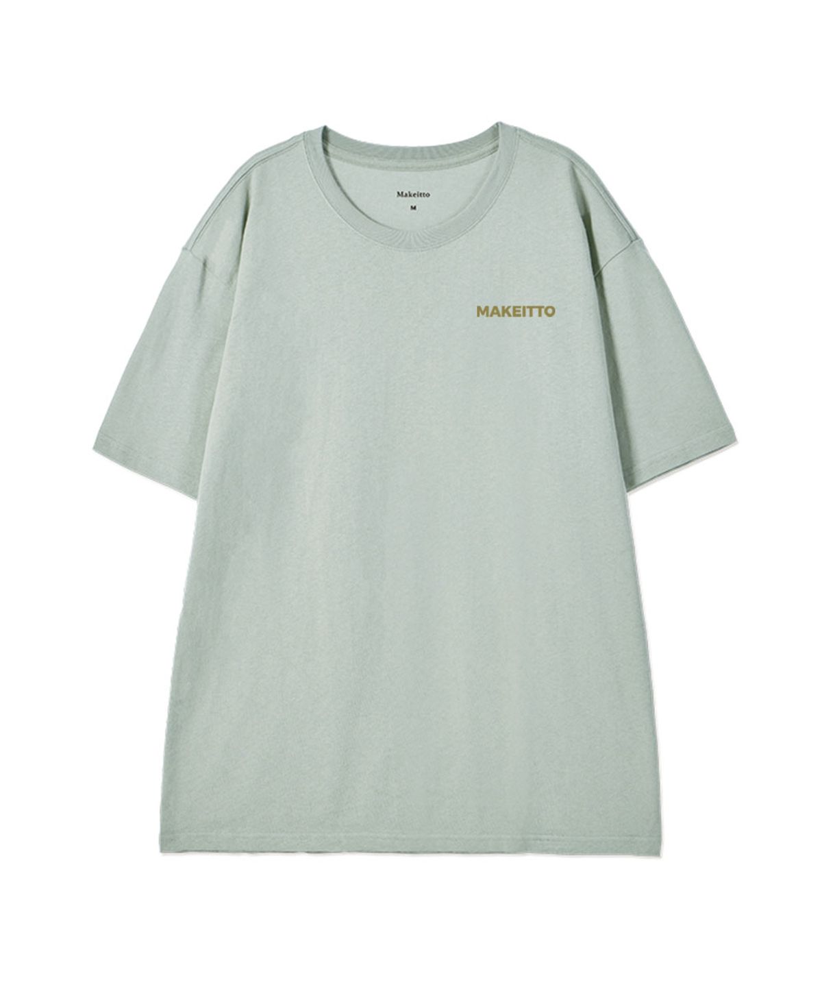 메이킷투(MAKEITTO) [URBAN LETTERING] CREW NECK TEE_MINT