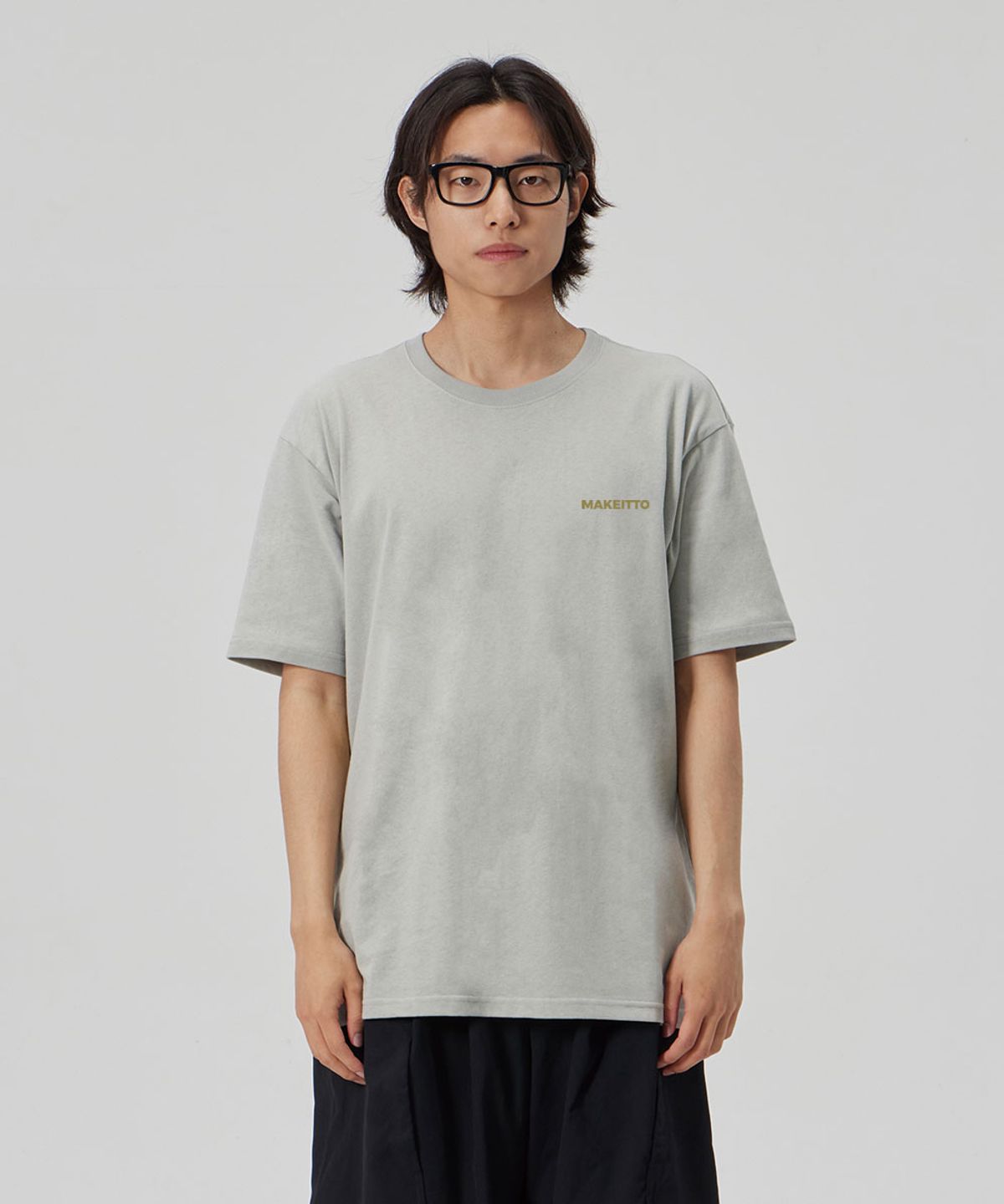 메이킷투(MAKEITTO) [URBAN LETTERING] CREW NECK TEE_MINT