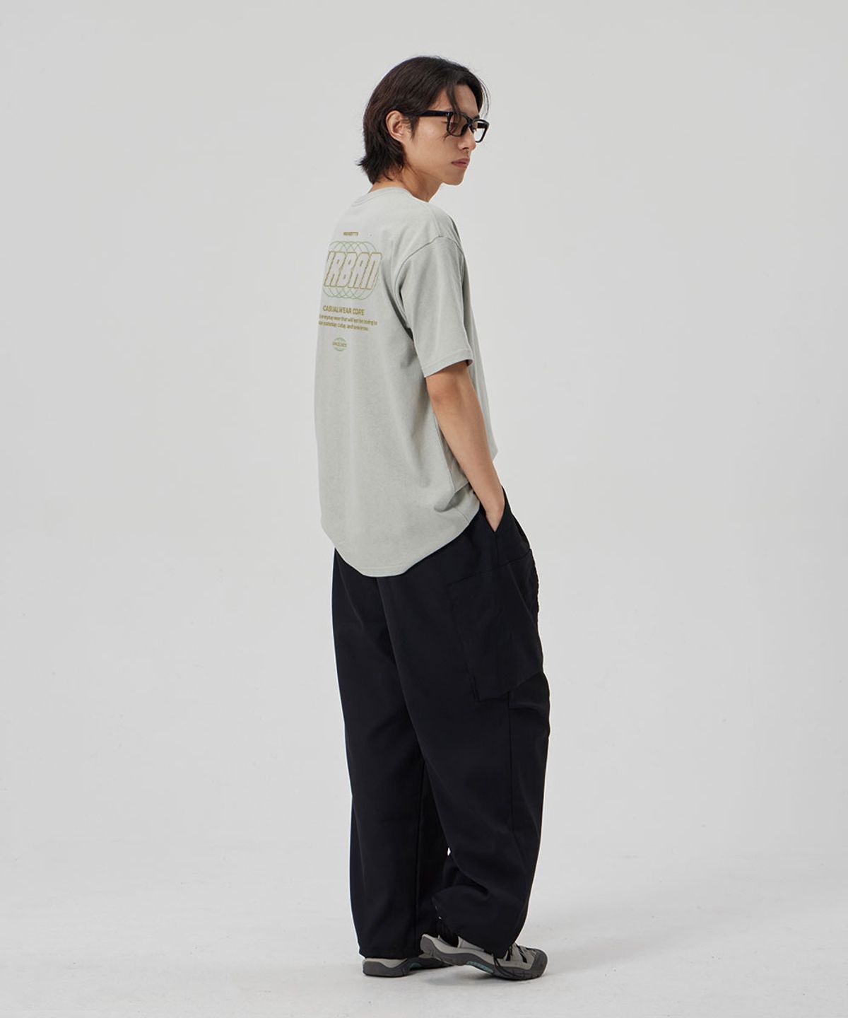 메이킷투(MAKEITTO) [URBAN LETTERING] CREW NECK TEE_MINT