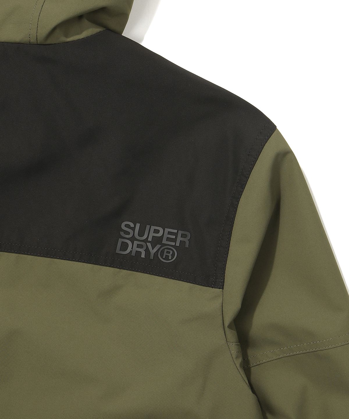 슈퍼드라이(SUPERDRY) 시그니처 윈드치터 자켓 카키