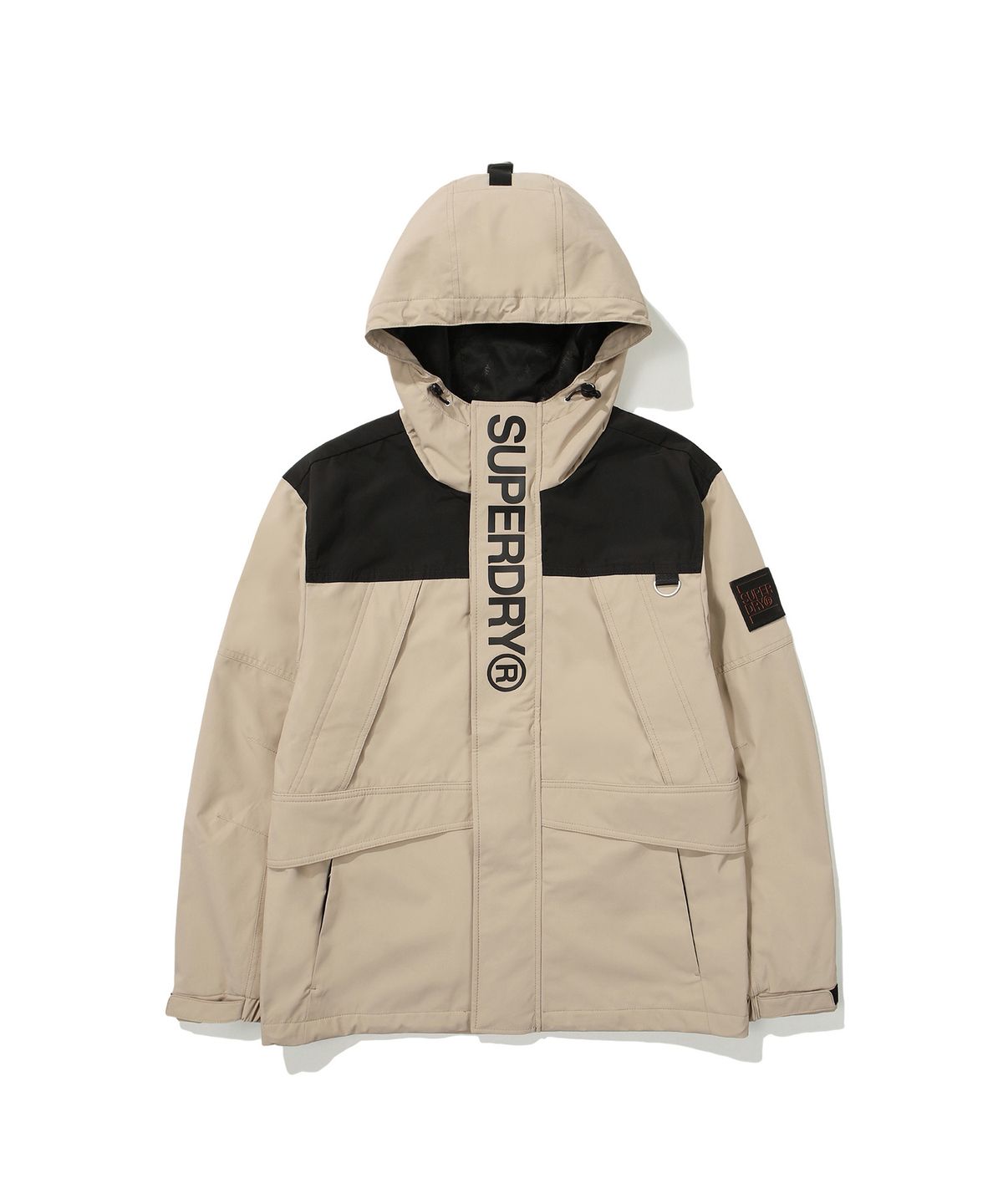 슈퍼드라이(SUPERDRY) 시그니처 윈드치터 자켓 베이지