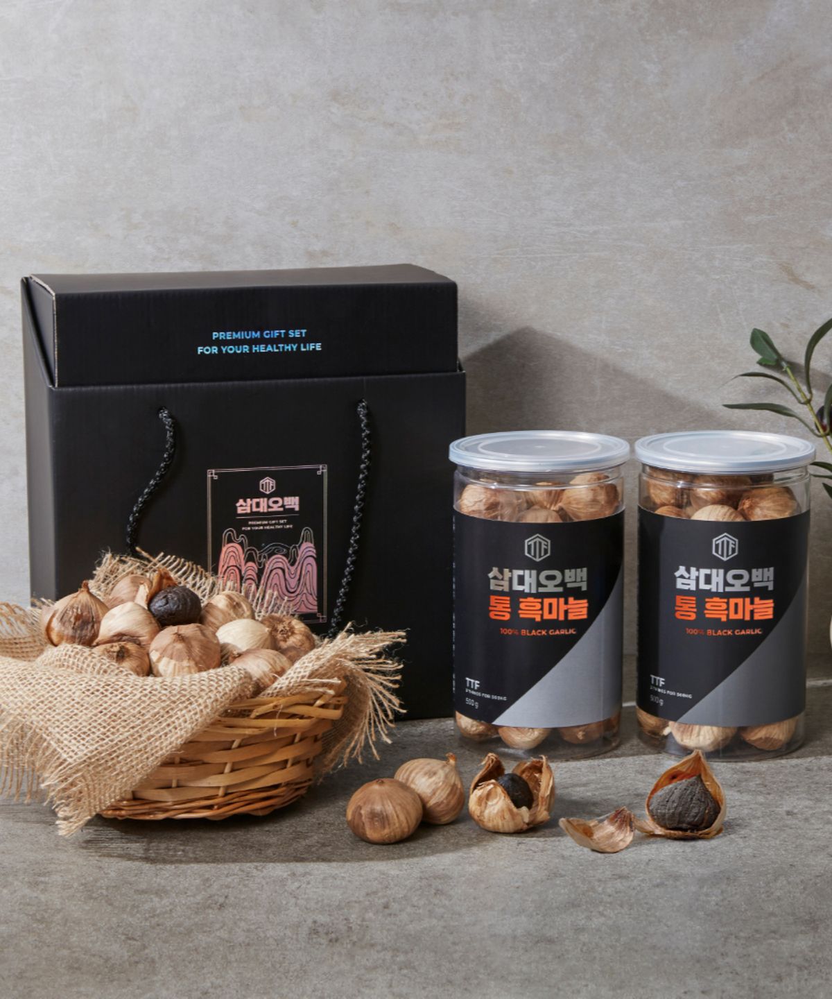 삼대오백(SAMDAE500) 100% 히말라야 통 흑마늘 500g