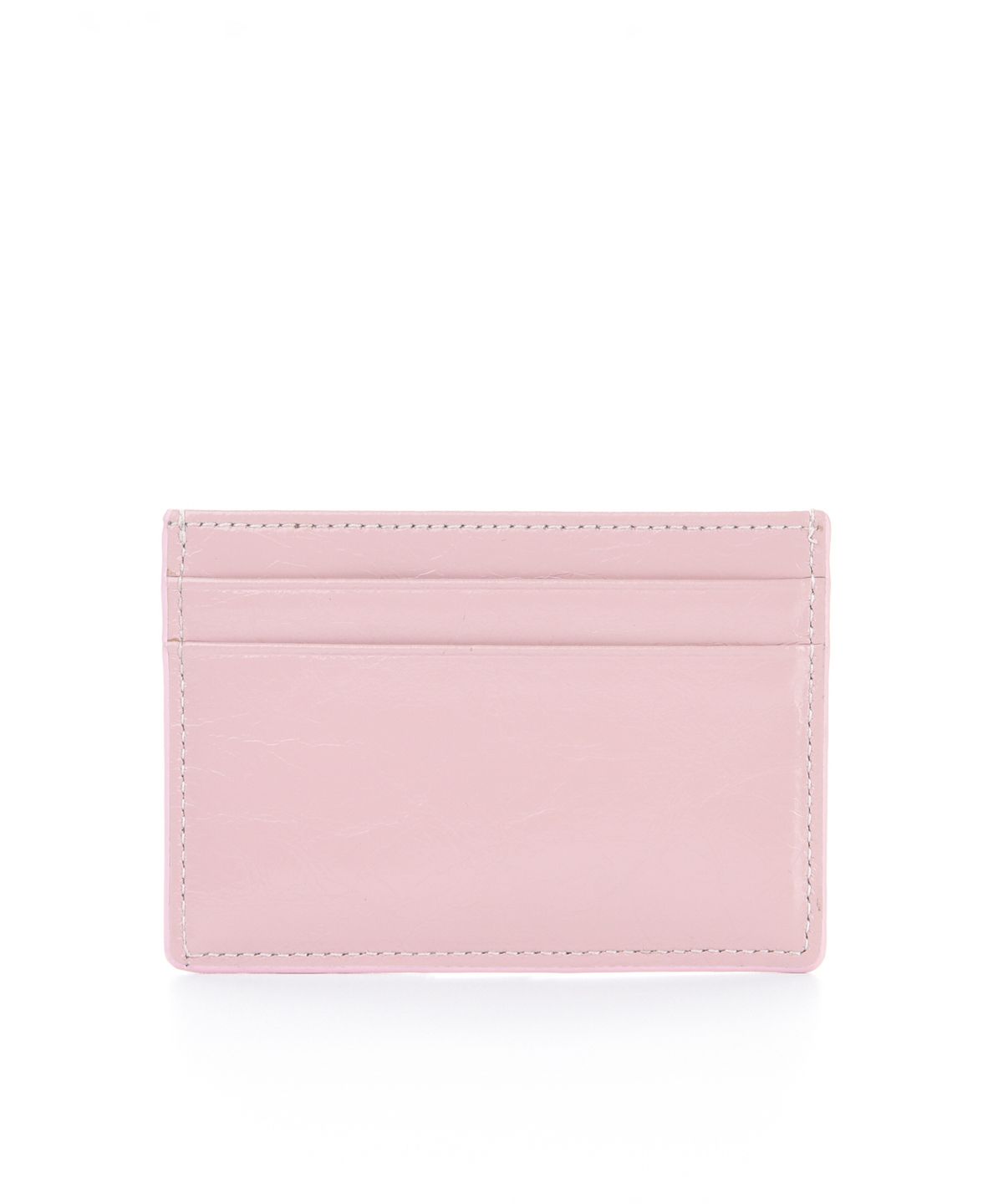닉앤니콜(NICK&NICOLE) VINTAGE LEATHER SOFT CARD WALLET_PINK