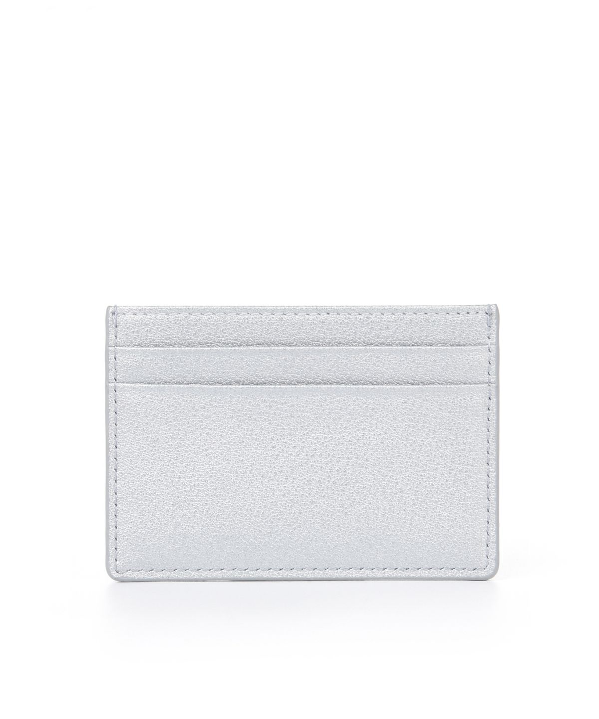 닉앤니콜(NICK&NICOLE) VINTAGE LEATHER SOFT CARD WALLET_SILVER