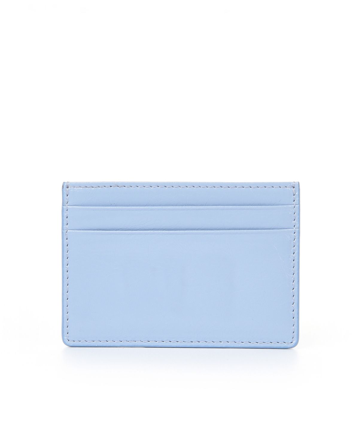 닉앤니콜(NICK&NICOLE) VINTAGE LEATHER SOFT CARD WALLET_SKY BLUE