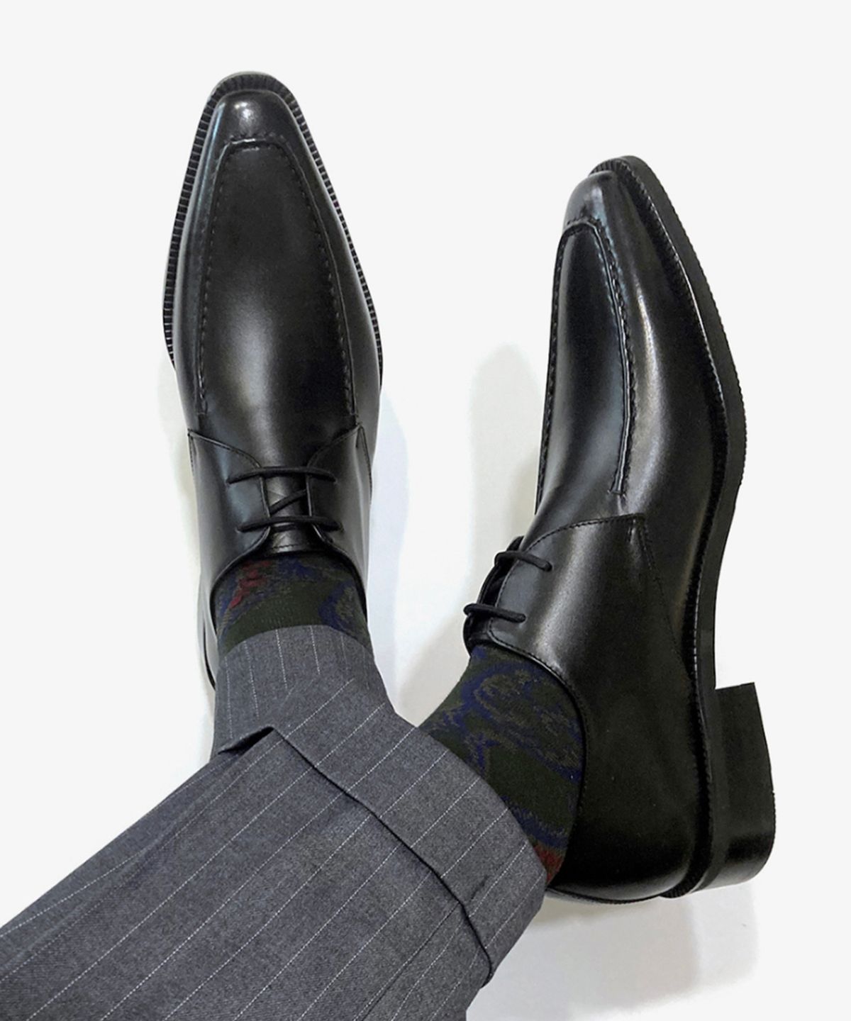 조앤슈(JOENSHOE) 비루투오소 퍼블릭 홀컷 옥스퍼드 블랙 fg