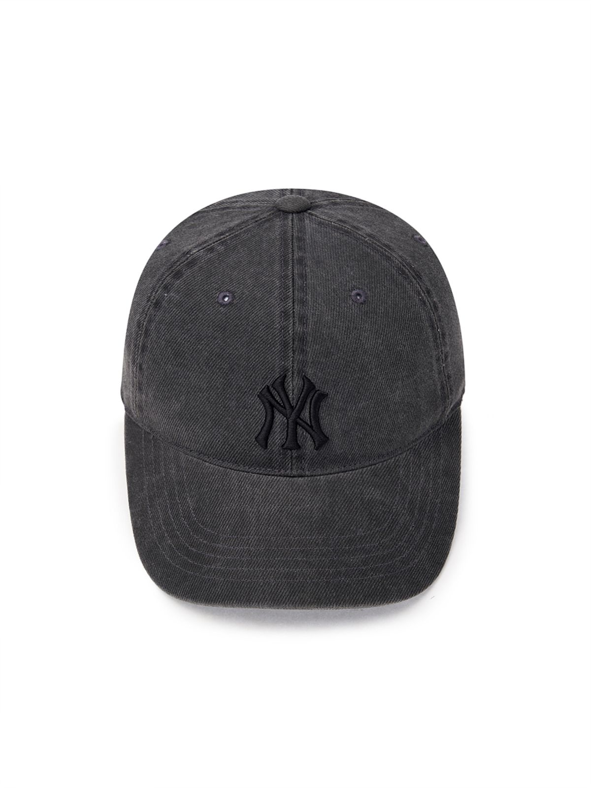 엠엘비(MLB) 베이직 워싱 언스트럭쳐 볼캡 NY (D.Grey)