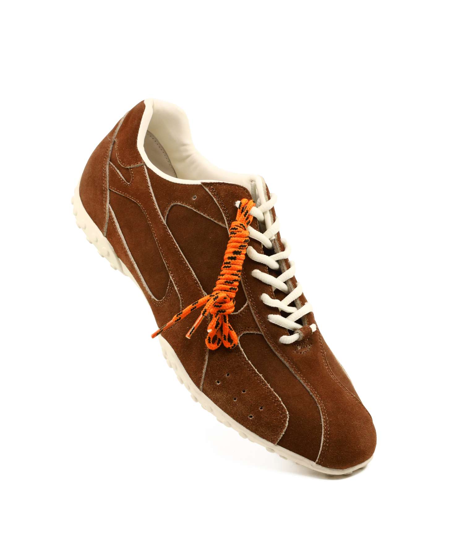 MUSINSA公式 | YASE Spider Suede Sneakers Brown