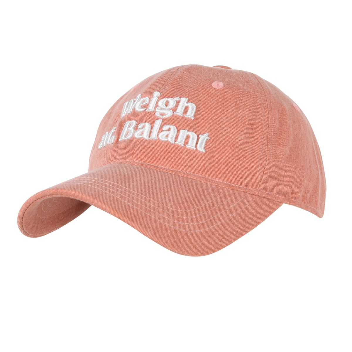 발란트(BALANT) Washed OG Ball Cap [Salmon Orange]