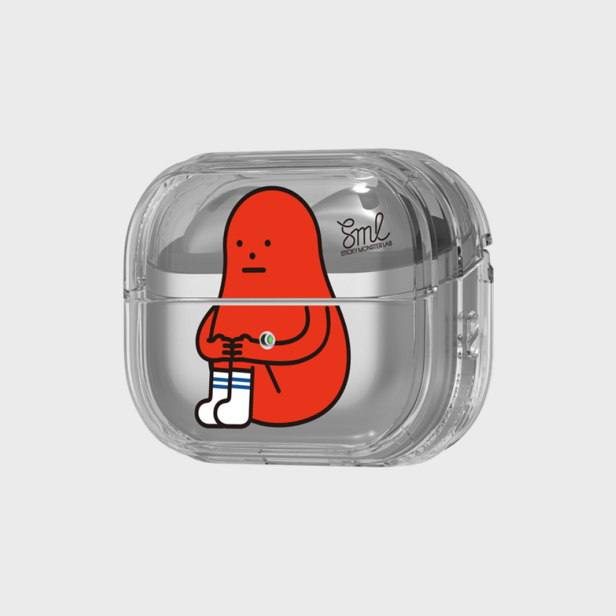 에스엘비에스(SLBS) 스티키몬스터랩 레드몬 클리어 커버 for Galaxy Buds3 Pro