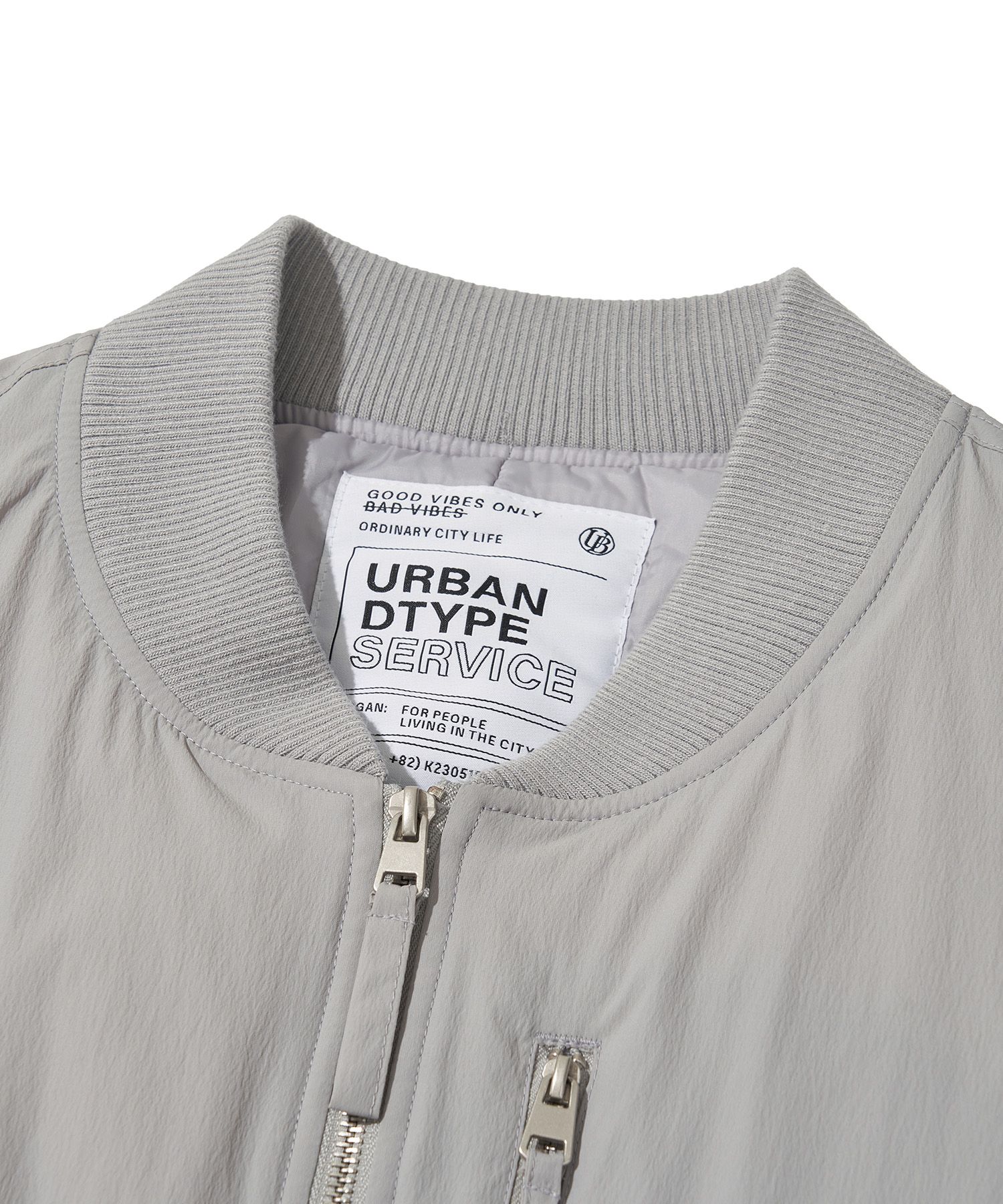 URBANDTYPE MA-1ジャケットUtility MA1 Jacket MUSINSA | URBANDTYPE Utility MA1 Jacket_Gray
