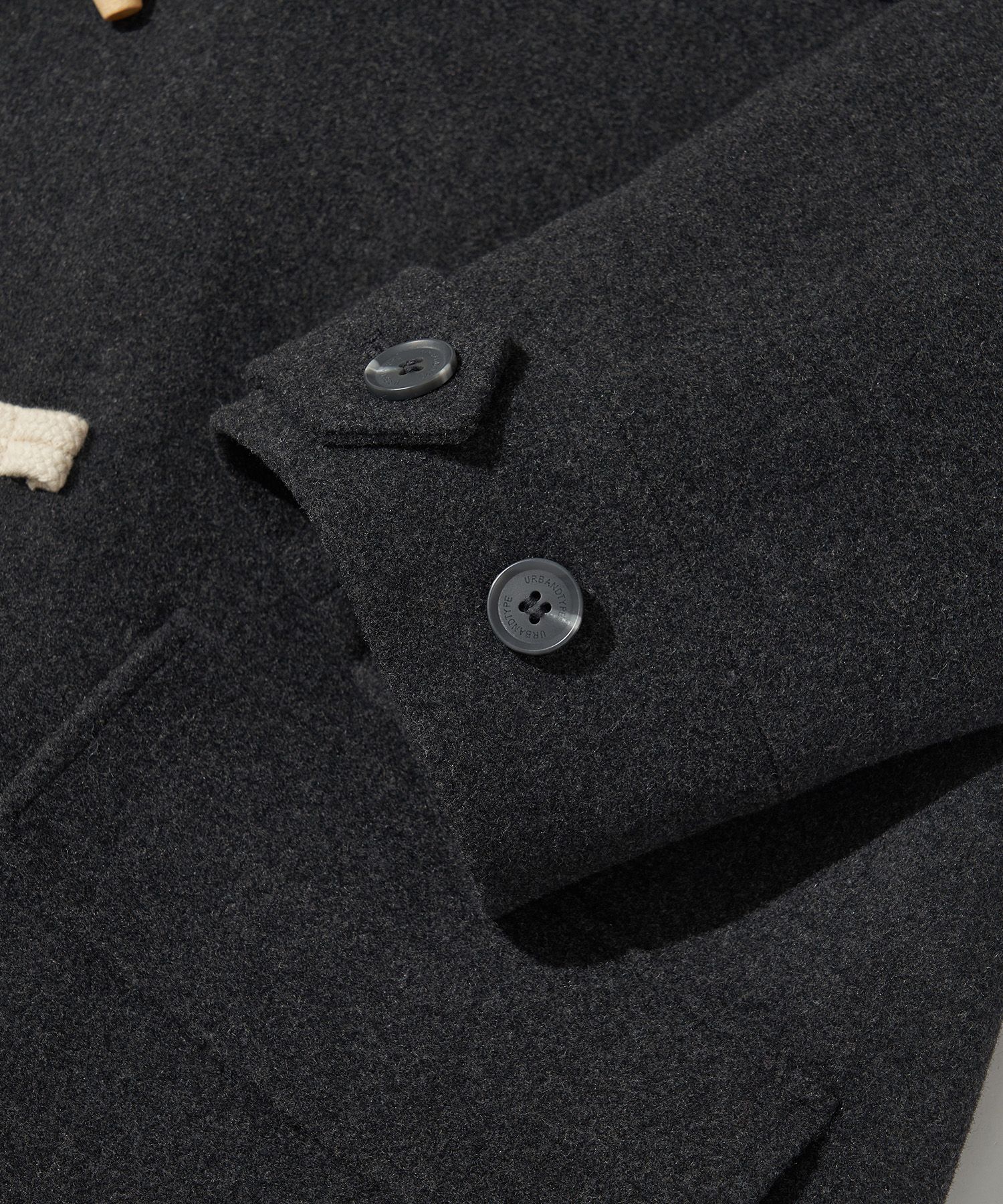 ★韓国人気★Heated Wool Melton Duffle Coat/全2色/URBANDTYPE ☆韓国人気☆Heated Wool Melton Duffle Coat/全2色/URBANDTYPE