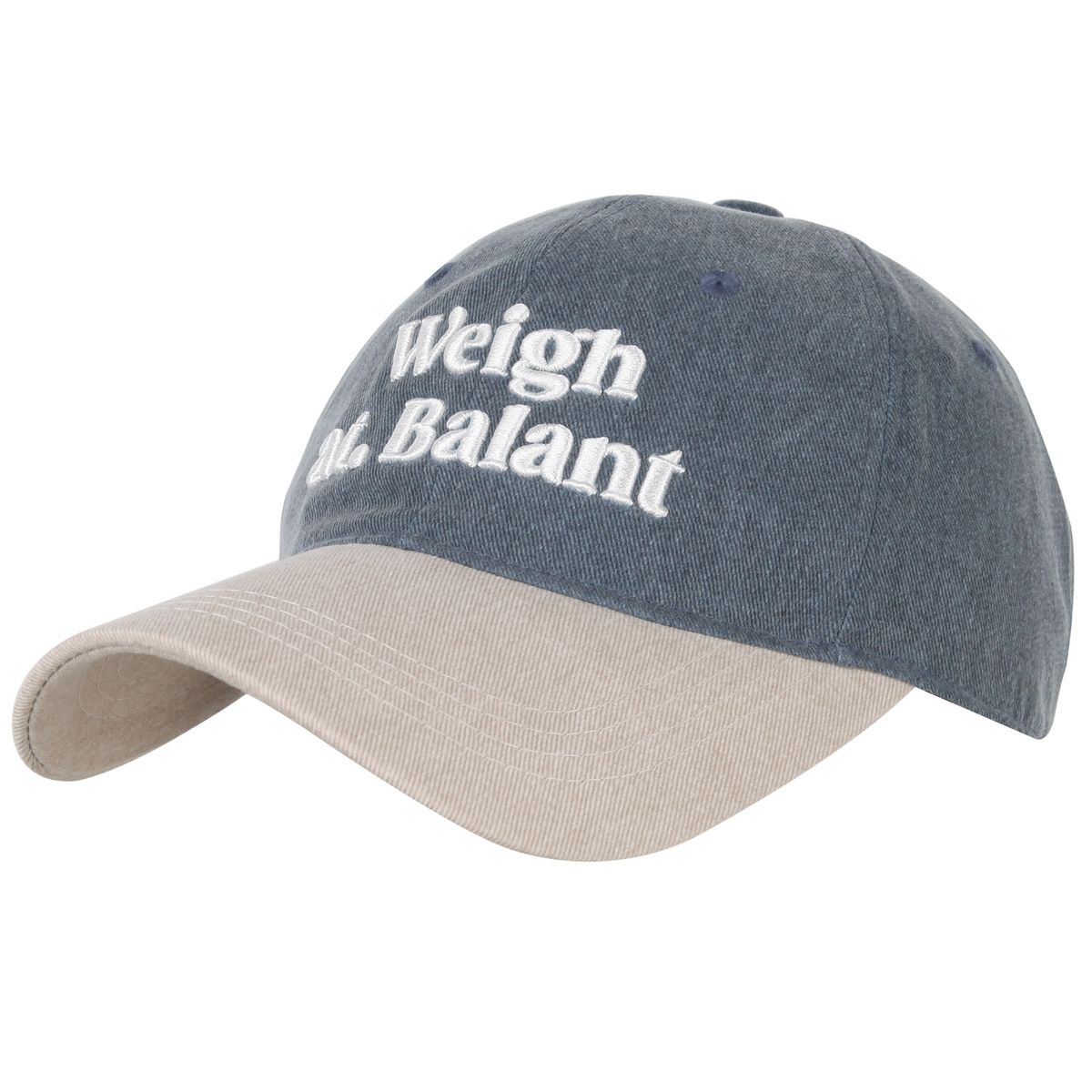 발란트(BALANT) 2-Tone Washed  Ball Cap [Navy]