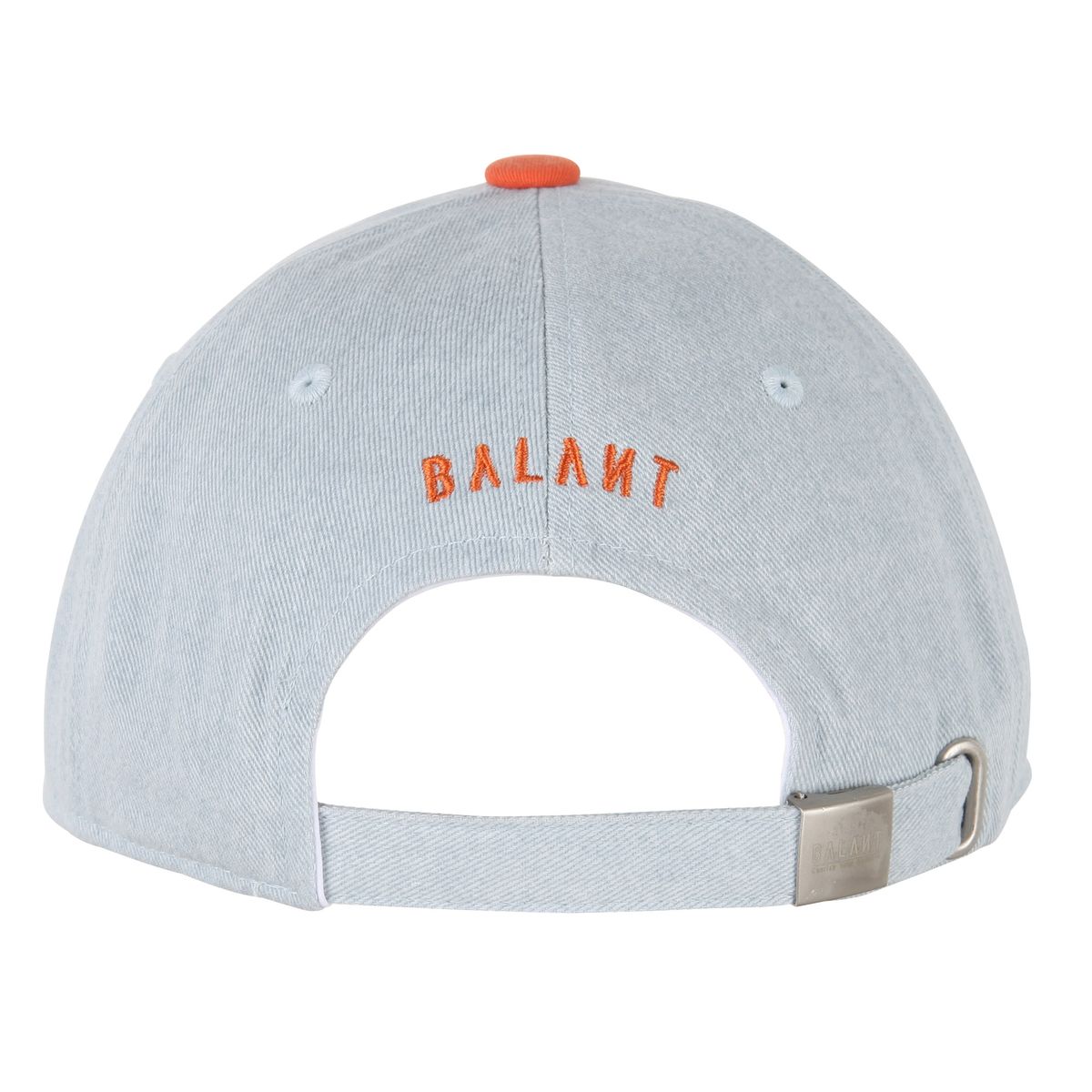 발란트(BALANT) Denim Embroidery Ball Cap [Orange]