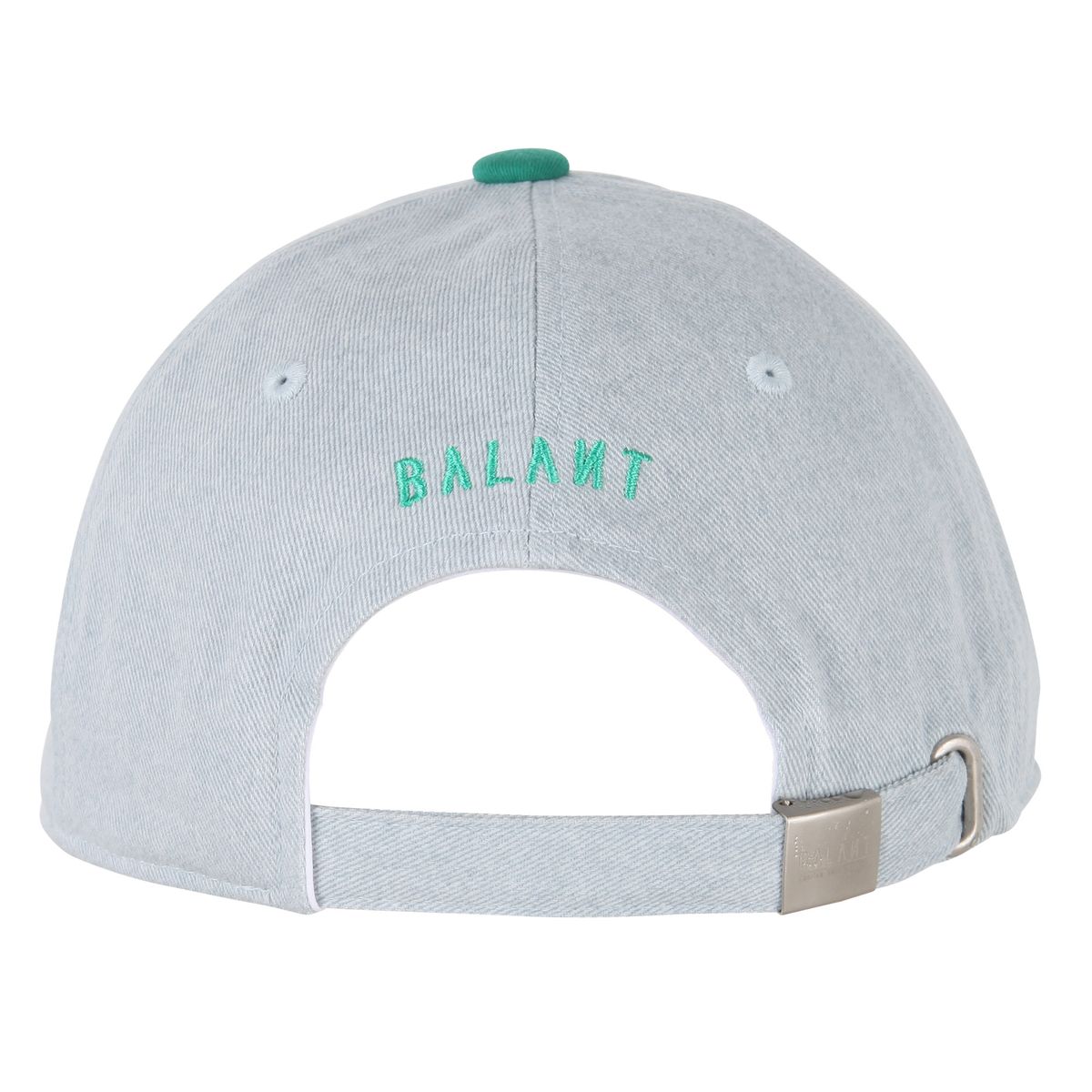 발란트(BALANT) Denim Embroidery Ball Cap [Green]