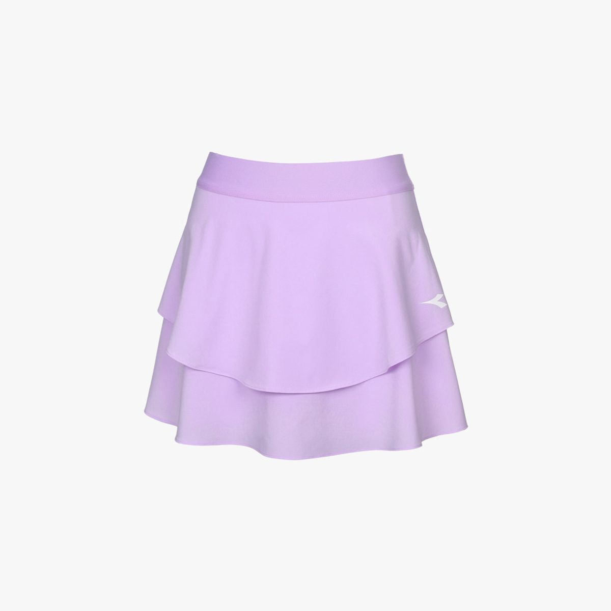 디아도라(diadora) 벨라 우븐 플레어 스커트 PURPLE