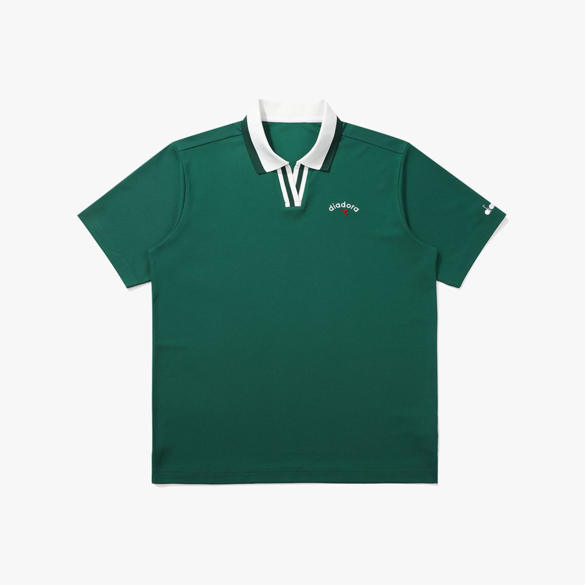 디아도라(diadora) 도파미나 유니 PQ 반팔 티셔츠 GREEN