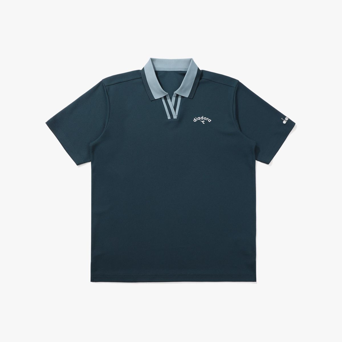 디아도라(diadora) 도파미나 유니 PQ 반팔 티셔츠 TURQUOISE