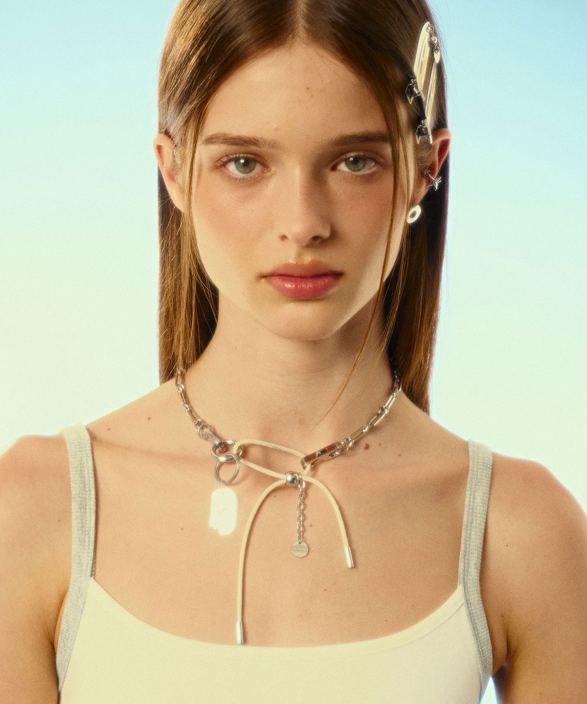 센티멍(SENTIMENTS) NO.497 [IVORY] NECKLACE