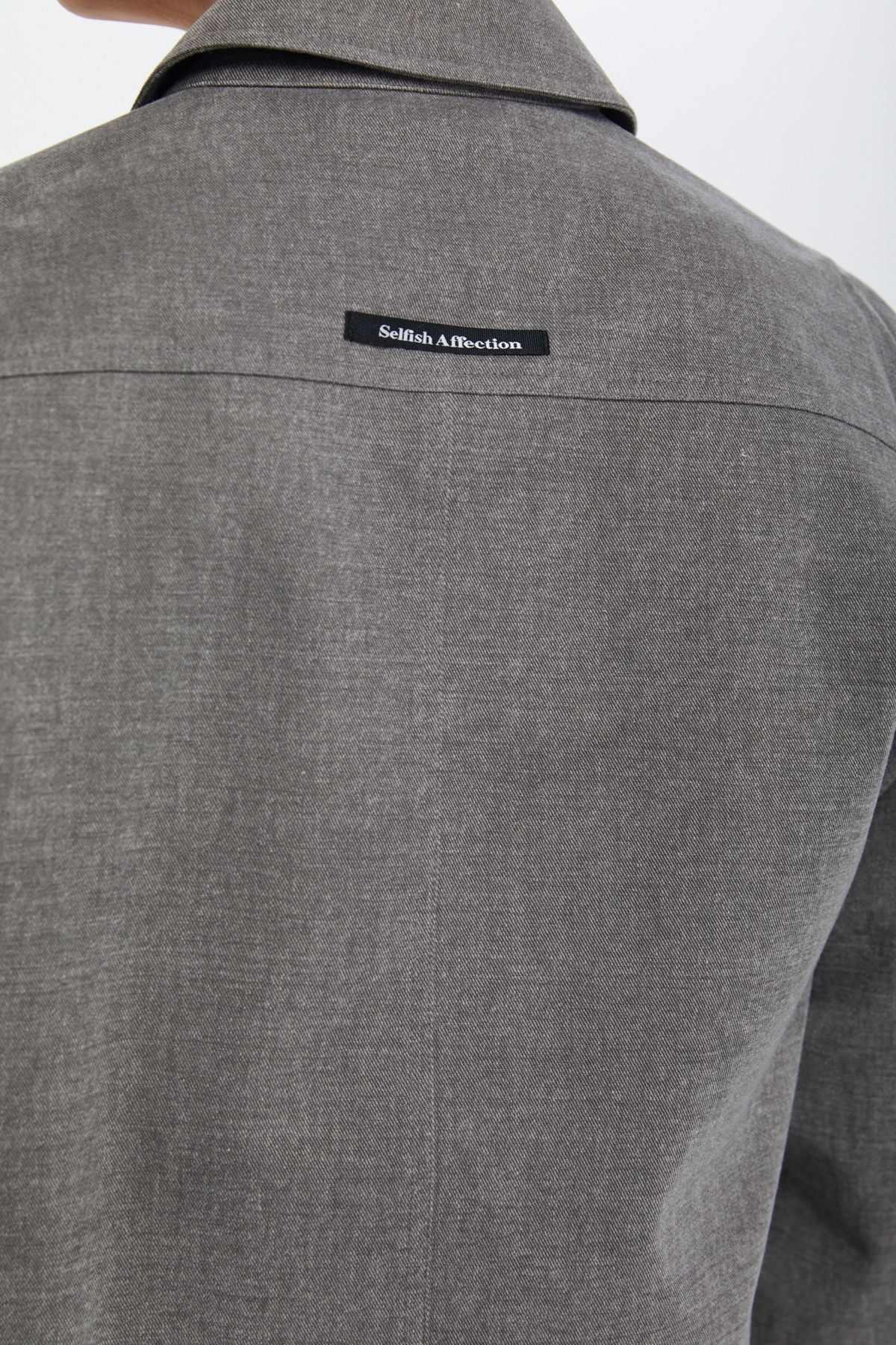 셀피시어펙션(SELFISHAFFECTION) Marais Jacket (Charcoal Grey)