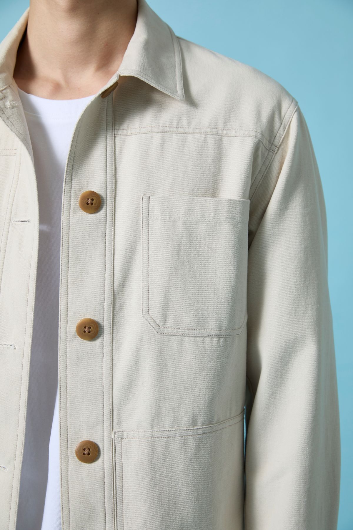 셀피시어펙션(SELFISHAFFECTION) Marais Jacket (Light Beige)