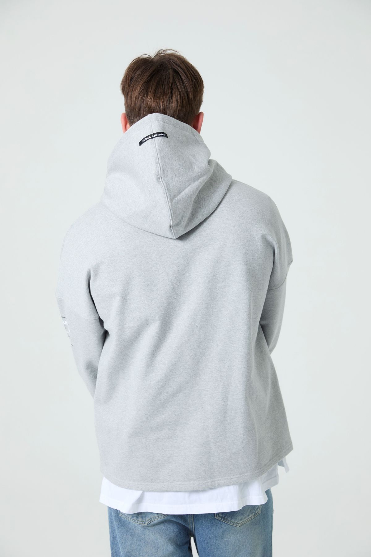 셀피시어펙션(SELFISHAFFECTION) BUD Hoodie (Grey)