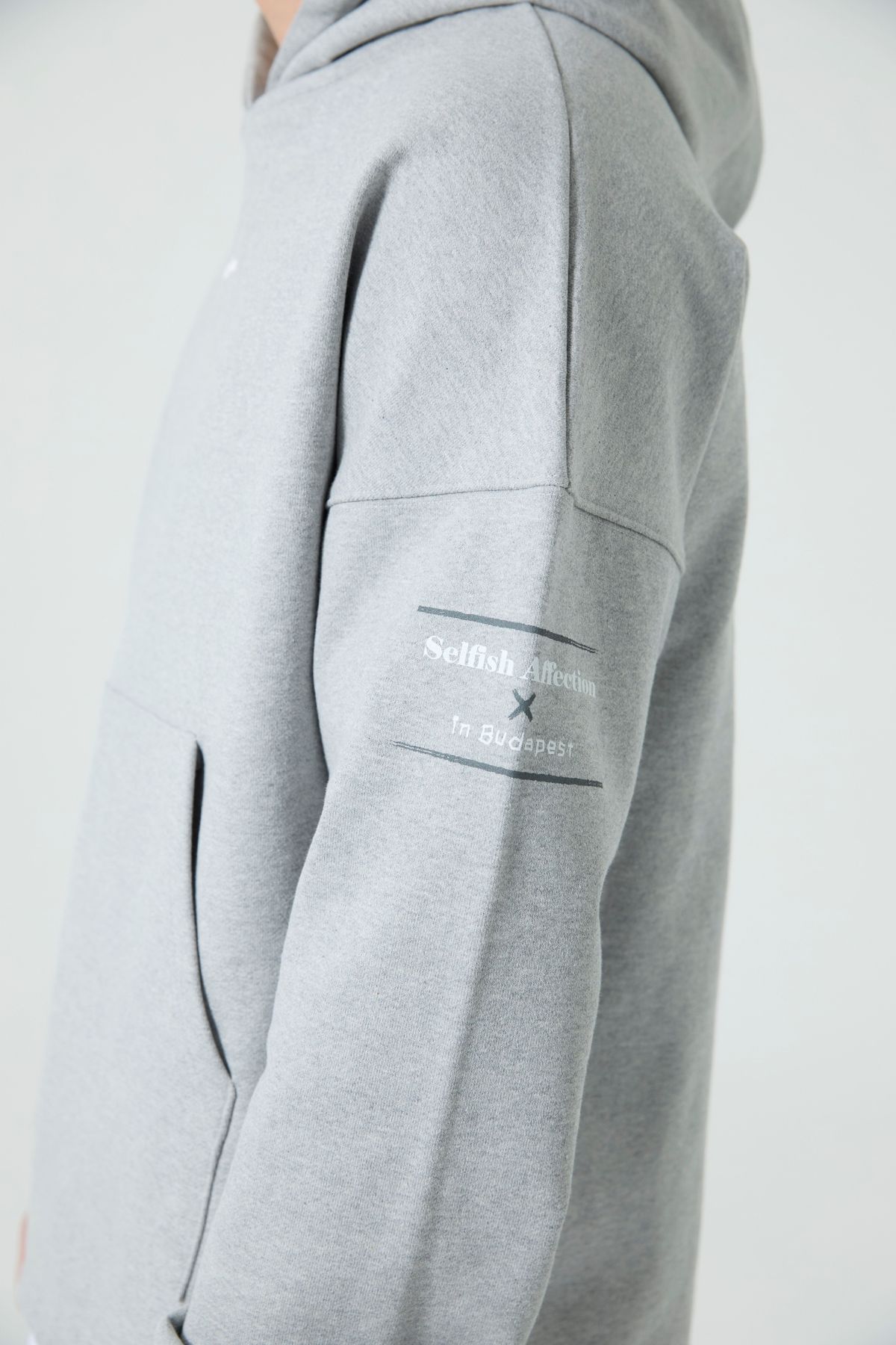 셀피시어펙션(SELFISHAFFECTION) BUD Hoodie (Grey)