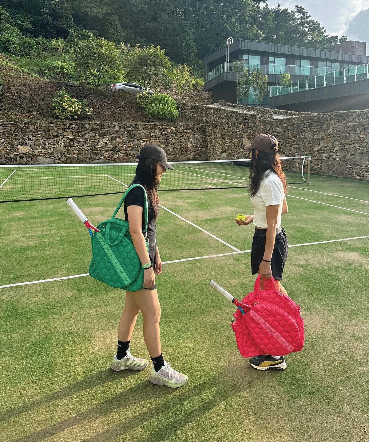 헤이쥬드(HEYJUD) Mate Tennis Bag 메이트 테니스 가방 (Sera Magenta _ 핑크 )