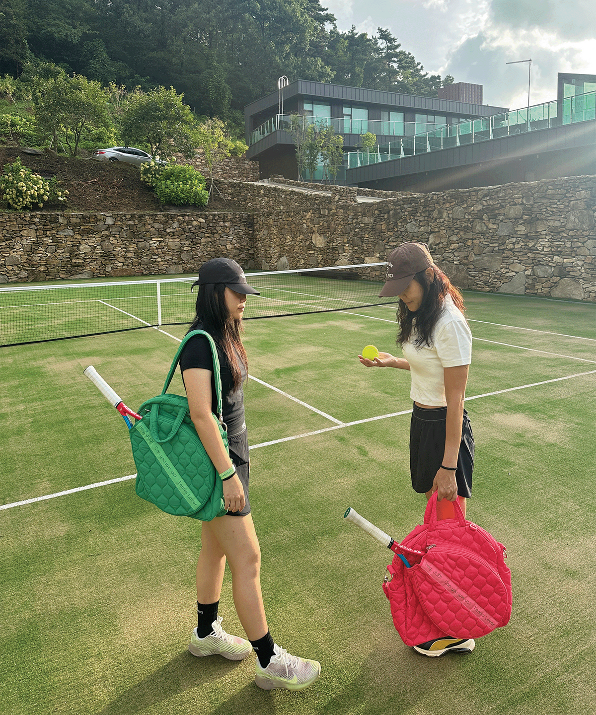 헤이쥬드(HEYJUD) Mate Tennis Bag 메이트 테니스 가방 (Sera Magenta _ 핑크 )