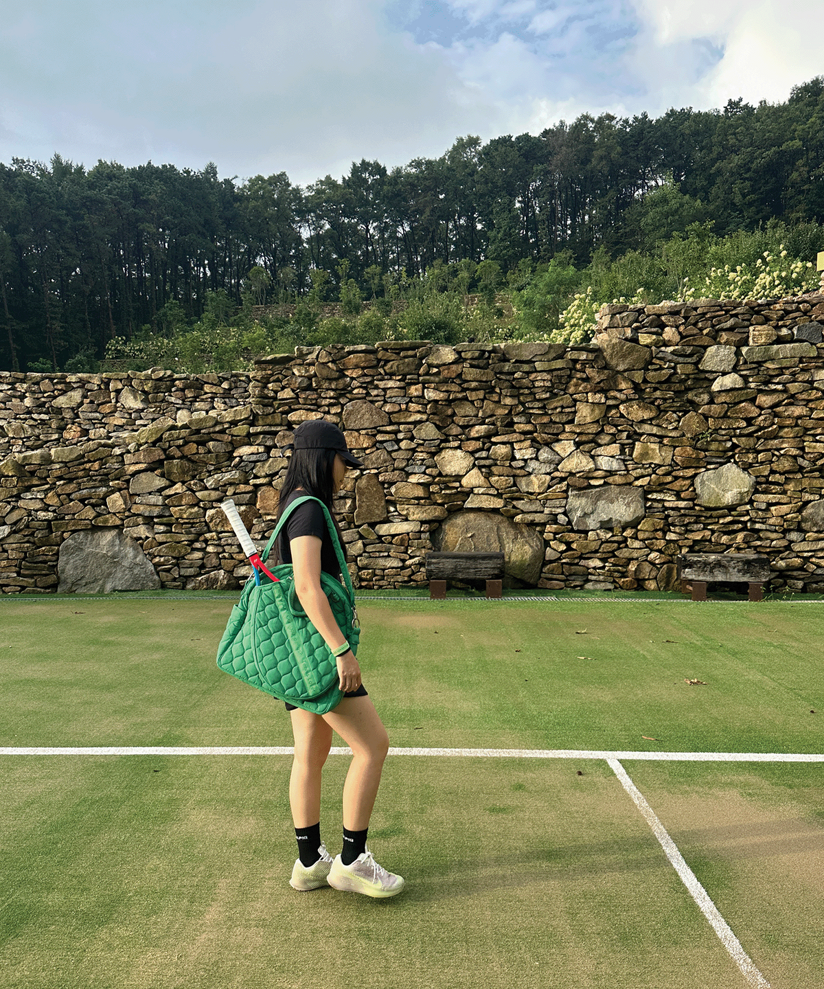 헤이쥬드(HEYJUD) Mate Tennis Bag 메이트 테니스 가방 ( Soul Green _ 그린 )