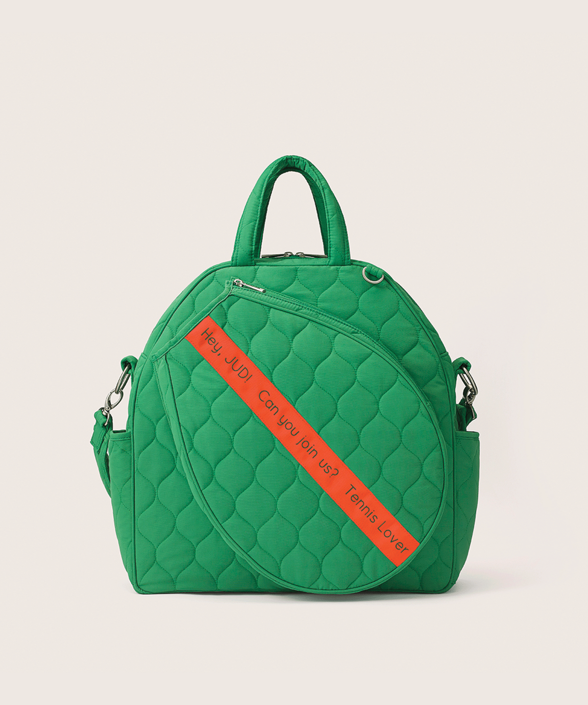 헤이쥬드(HEYJUD) Mate Tennis Bag 메이트 테니스 가방 ( Soul Green _ 오렌지 )
