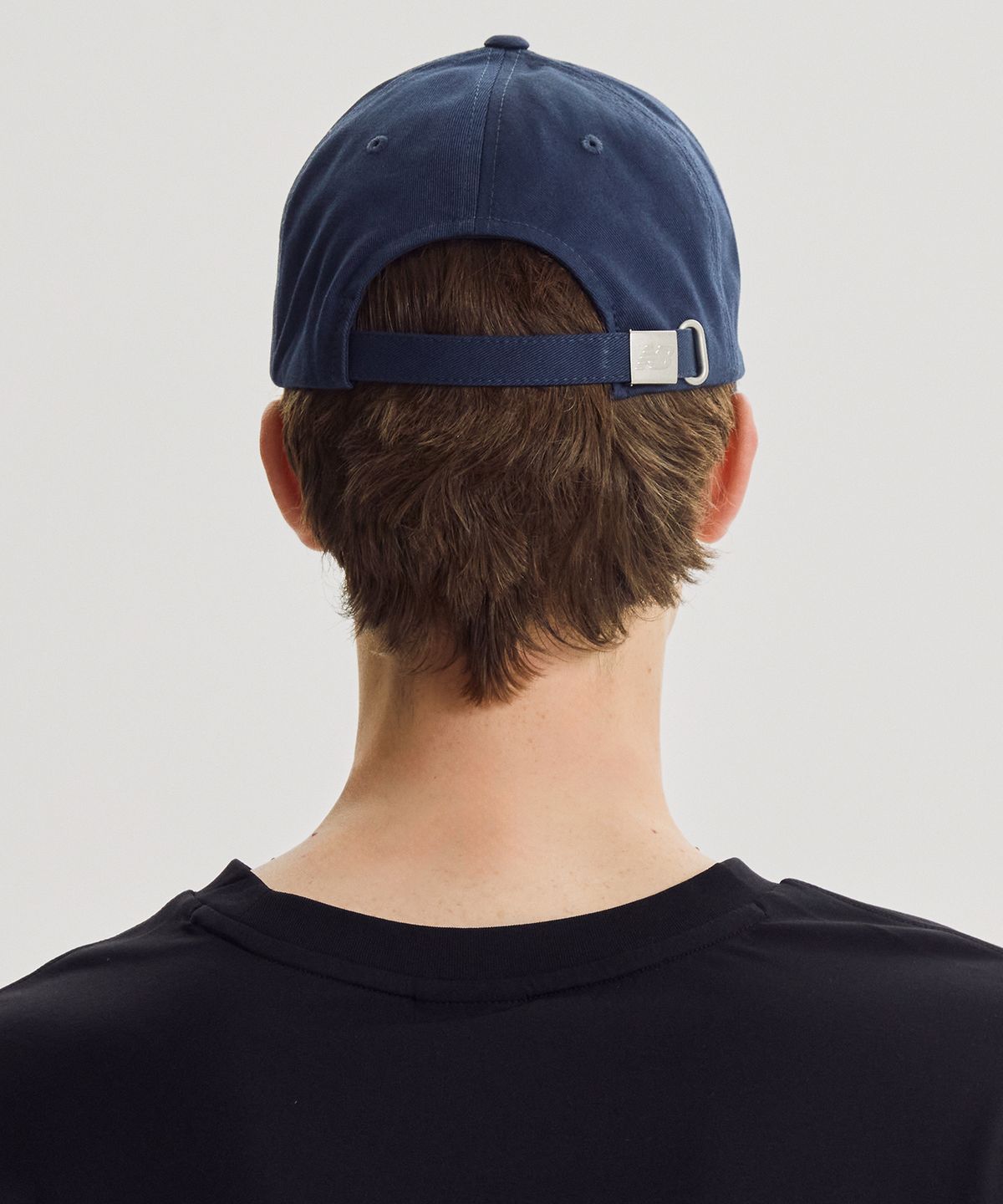 뉴발란스(NEW BALANCE) NBGDGF1101 / 스택트로고 스트럭쳐 볼캡 (NAVY)