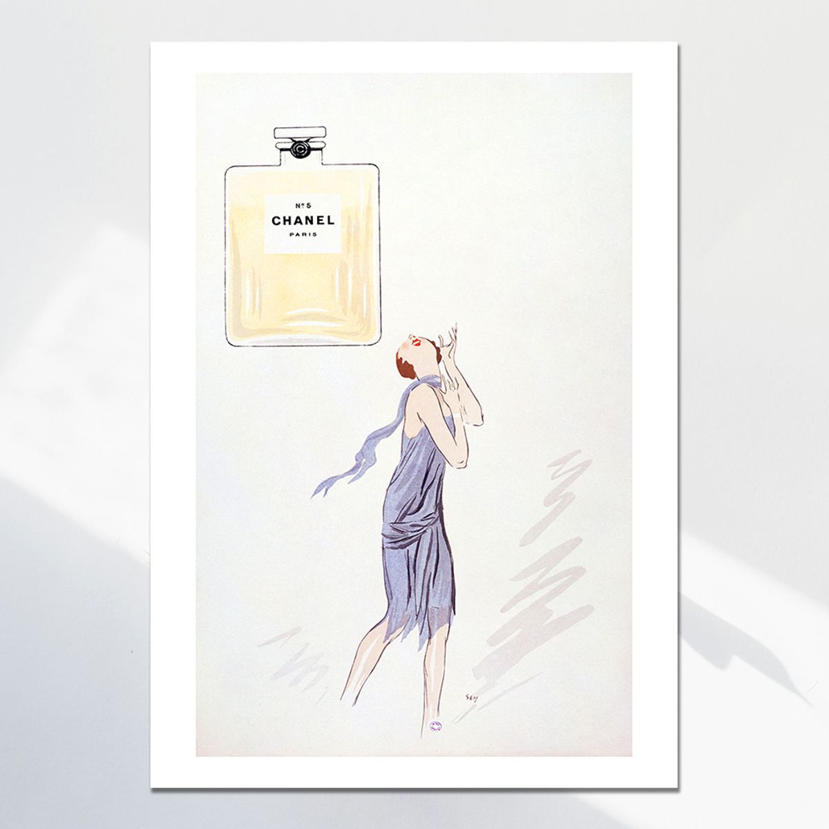 아트밀(ARTMILL) 빈티지 캐릭터 팝아트 포스터액자 33종 - P52 Chanel Paris(1927)