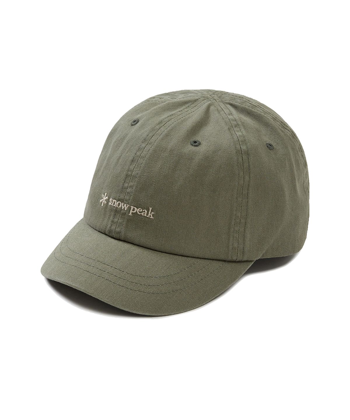 스노우피크 어패럴(SNOWPEAK APPAREL) 클랜드 숏챙 볼캡 (S24FUDBC31) Olive
