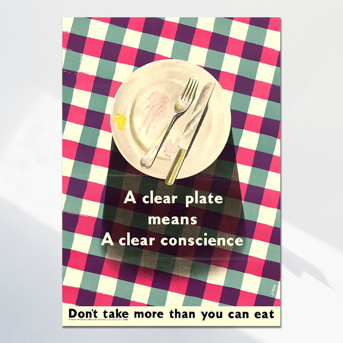 아트밀(ARTMILL) 빈티지 캐릭터 팝아트 포스터액자 33종 - P47 Clear Plate