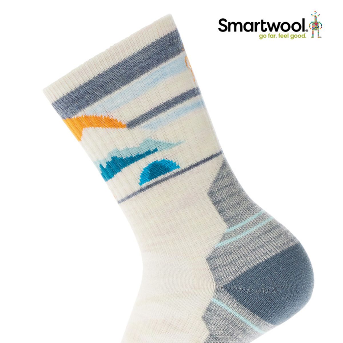 스마트울(SMARTWOOL) W Hike  Light Cushion Mountain Moon Crew Socks