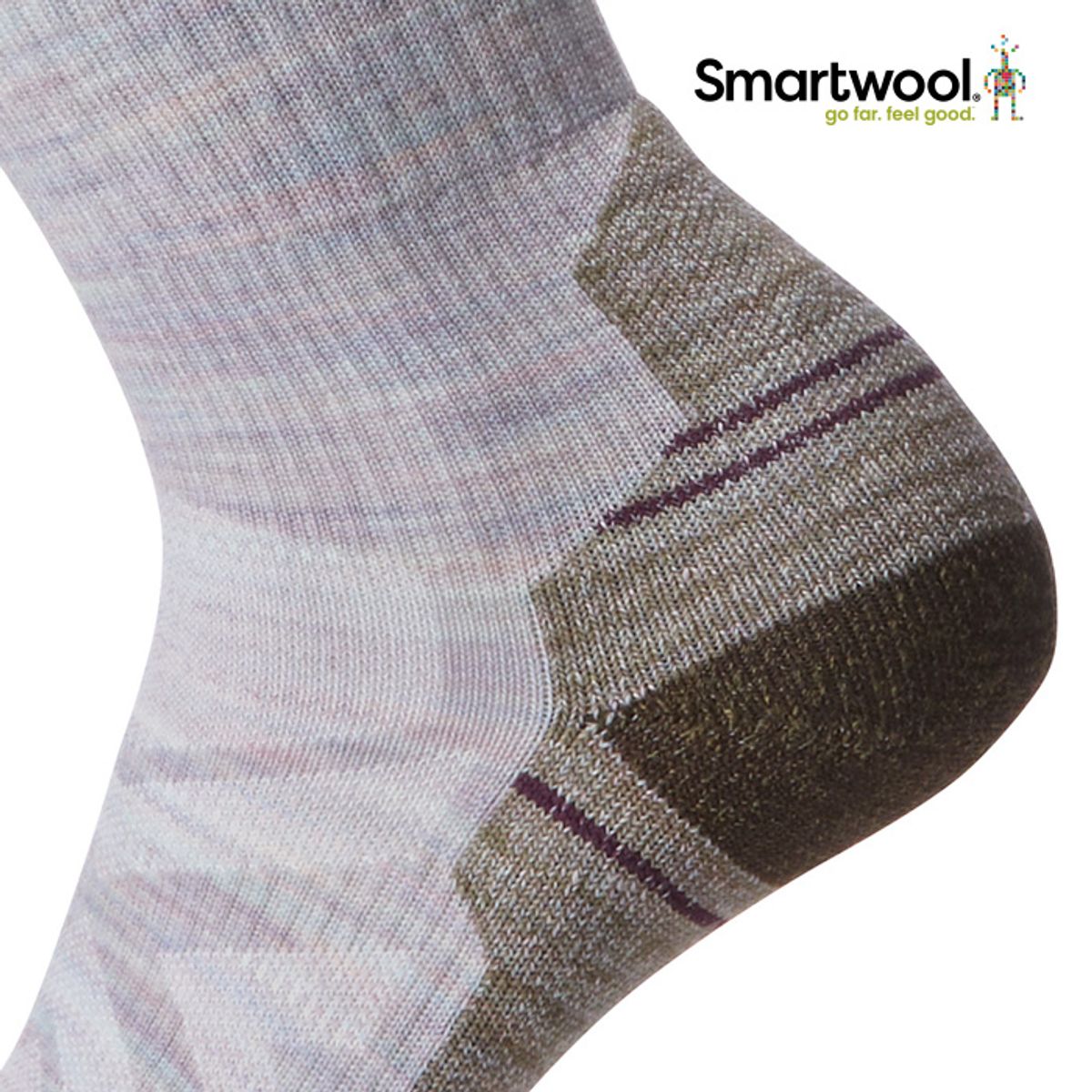 스마트울(SMARTWOOL) W Hike Light Cushion Tube Stripe Crew Socks  여성