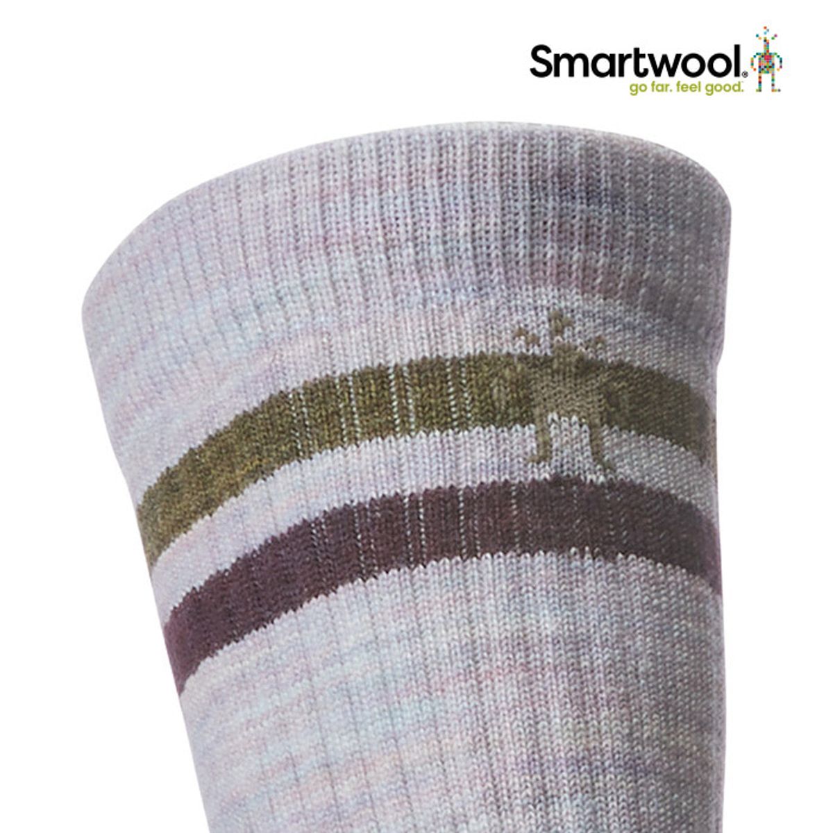 스마트울(SMARTWOOL) W Hike Light Cushion Tube Stripe Crew Socks  여성
