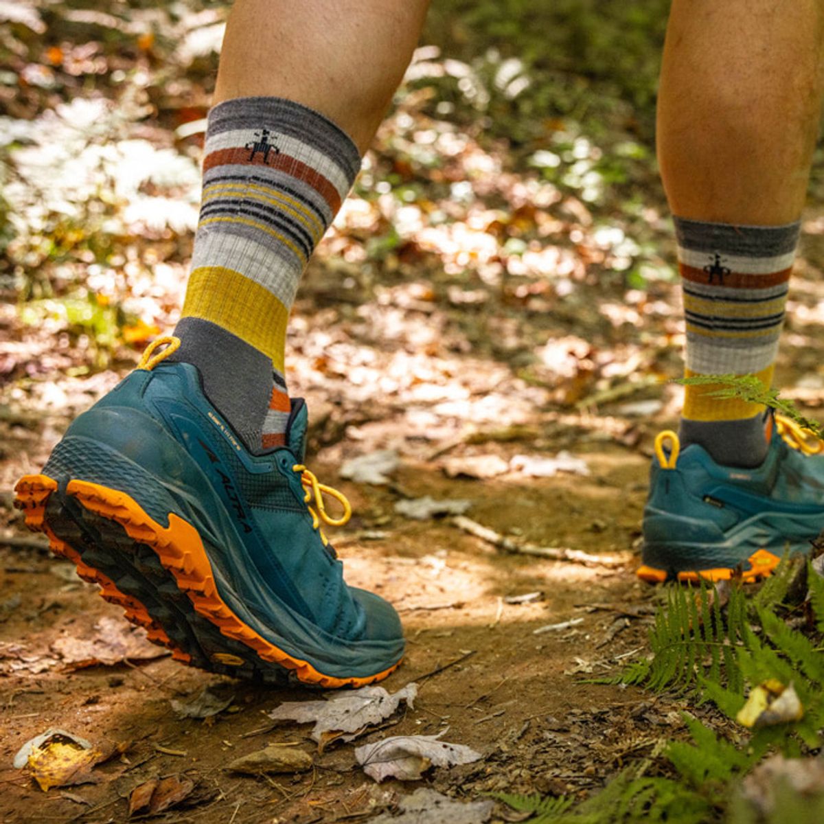 스마트울(SMARTWOOL) W Hike Light Cushion Tube Stripe Crew Socks  여성