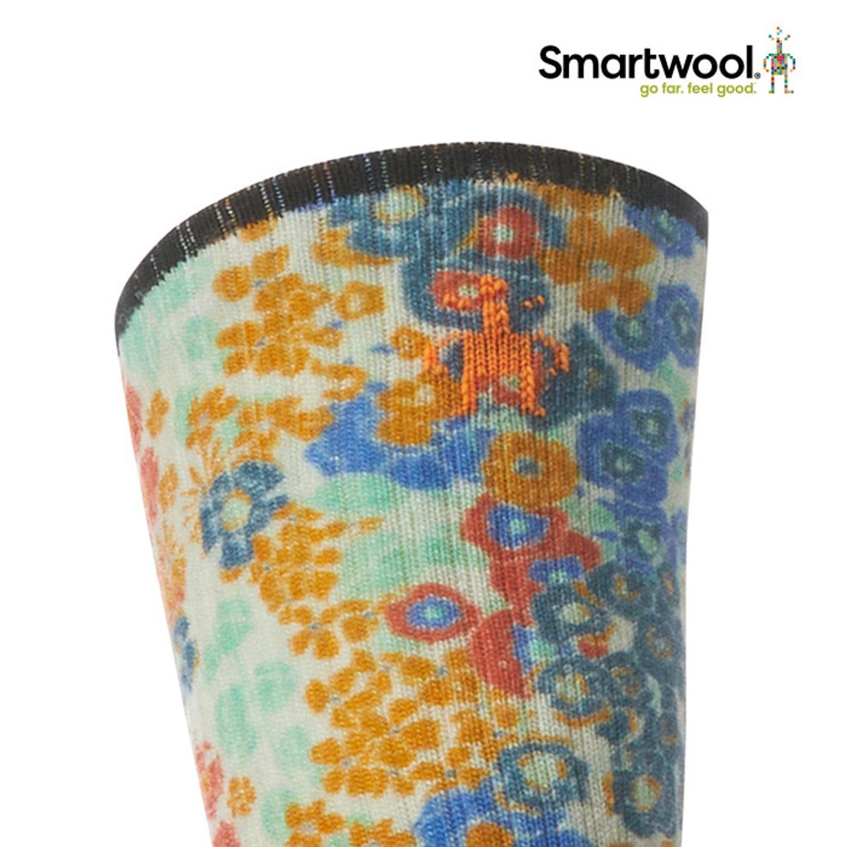 스마트울(SMARTWOOL) Athletic Meadow Print Crew Socks