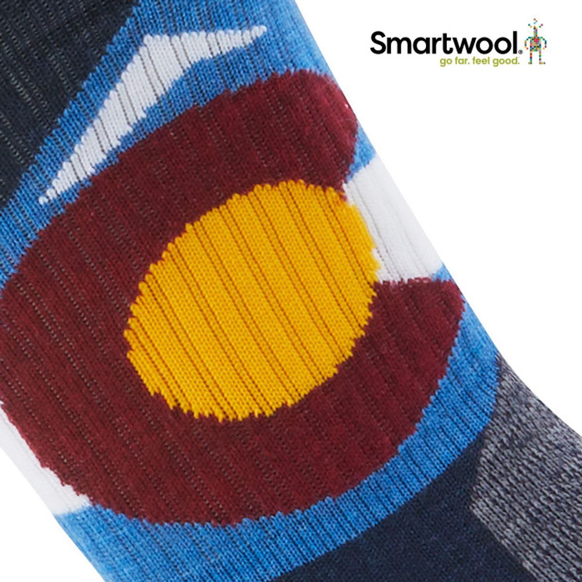 스마트울(SMARTWOOL) Hike Light Cushion Colorado Crew Socks