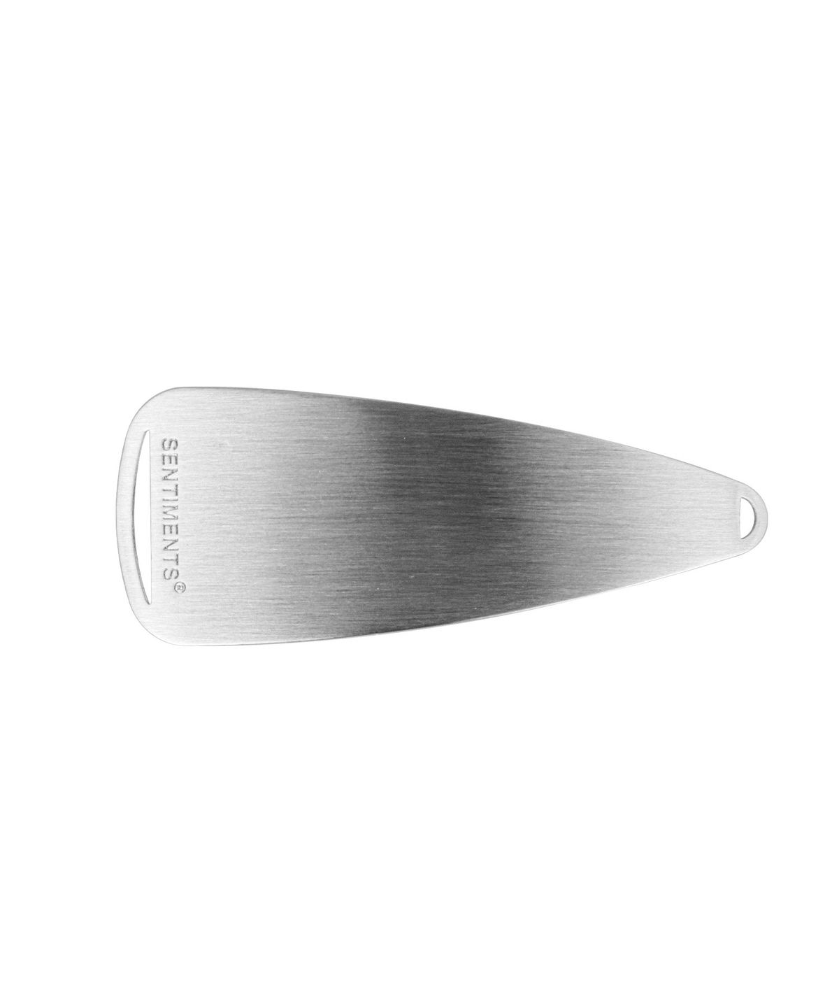 센티멍(SENTIMENTS) NO.515 [SILVER SATIN] SLEEK TRIANGLE HAIR PIN