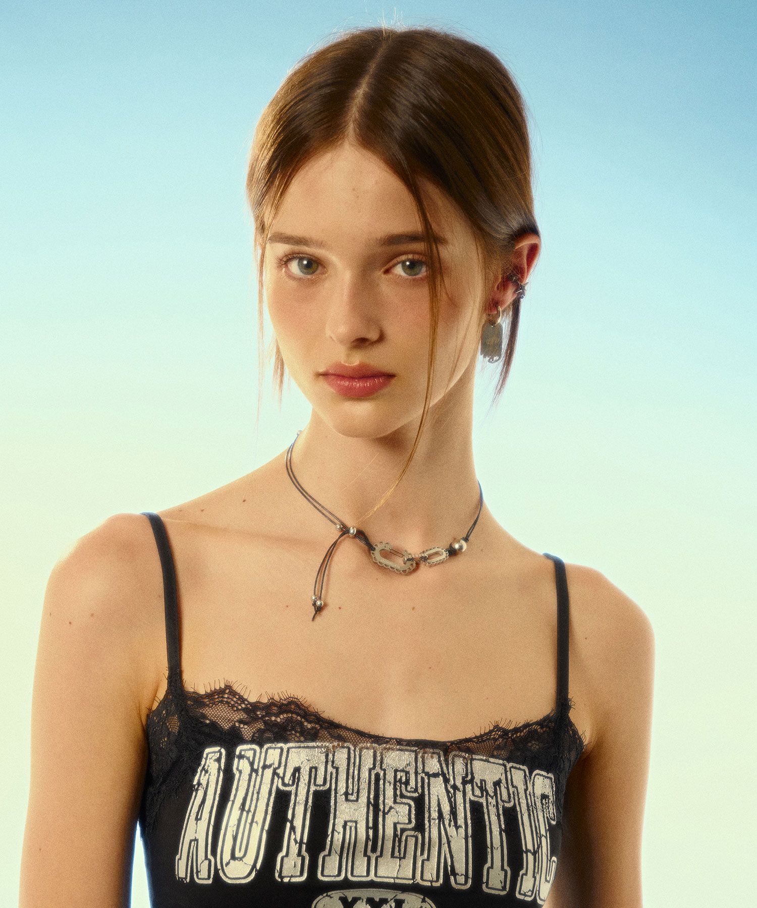 MUSINSA | SENTIMENTS NO.523 [SILVER] NECKLACE