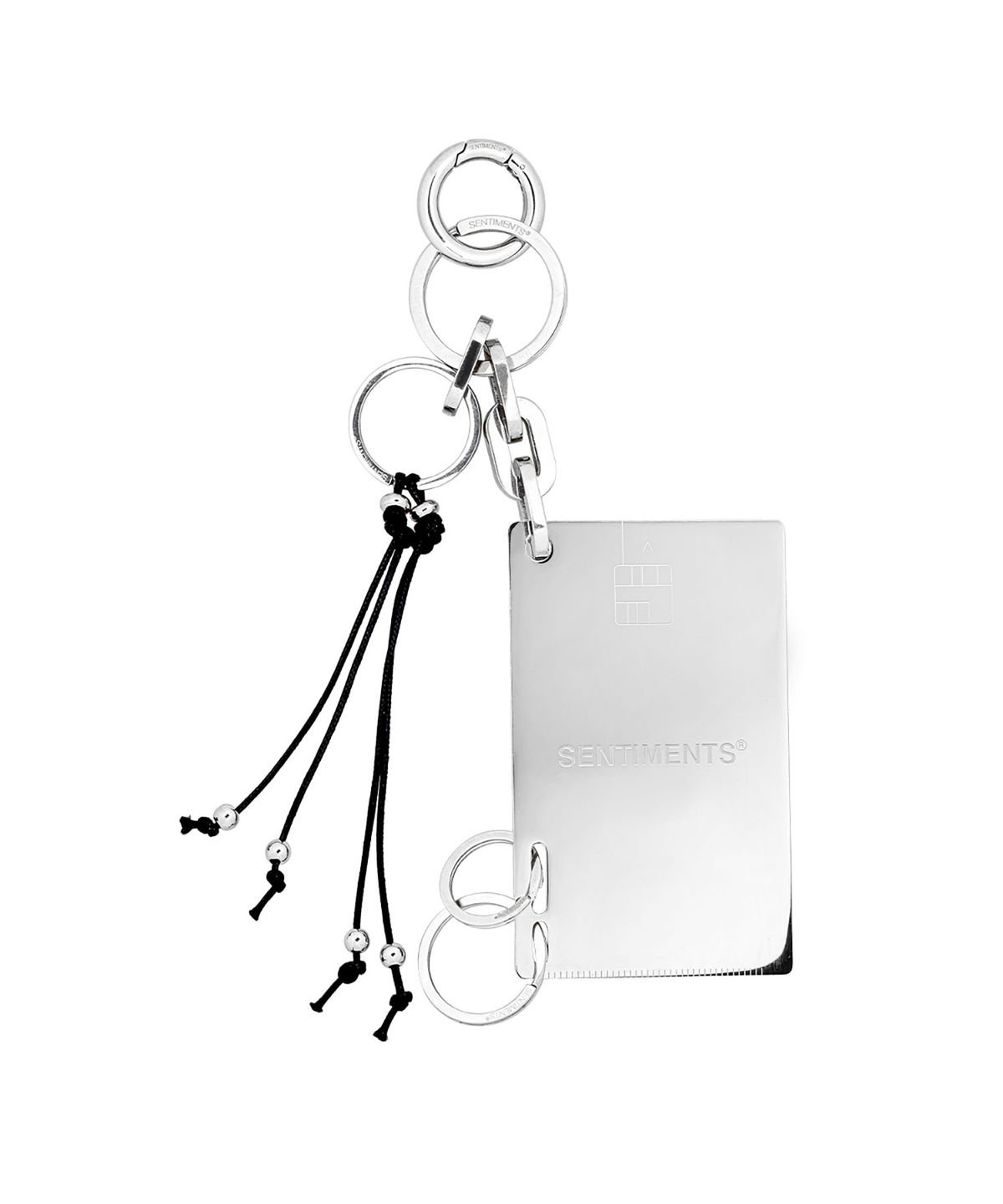 센티멍(SENTIMENTS) NO.526 [SILVER] STM SILVER CARD KEY RING